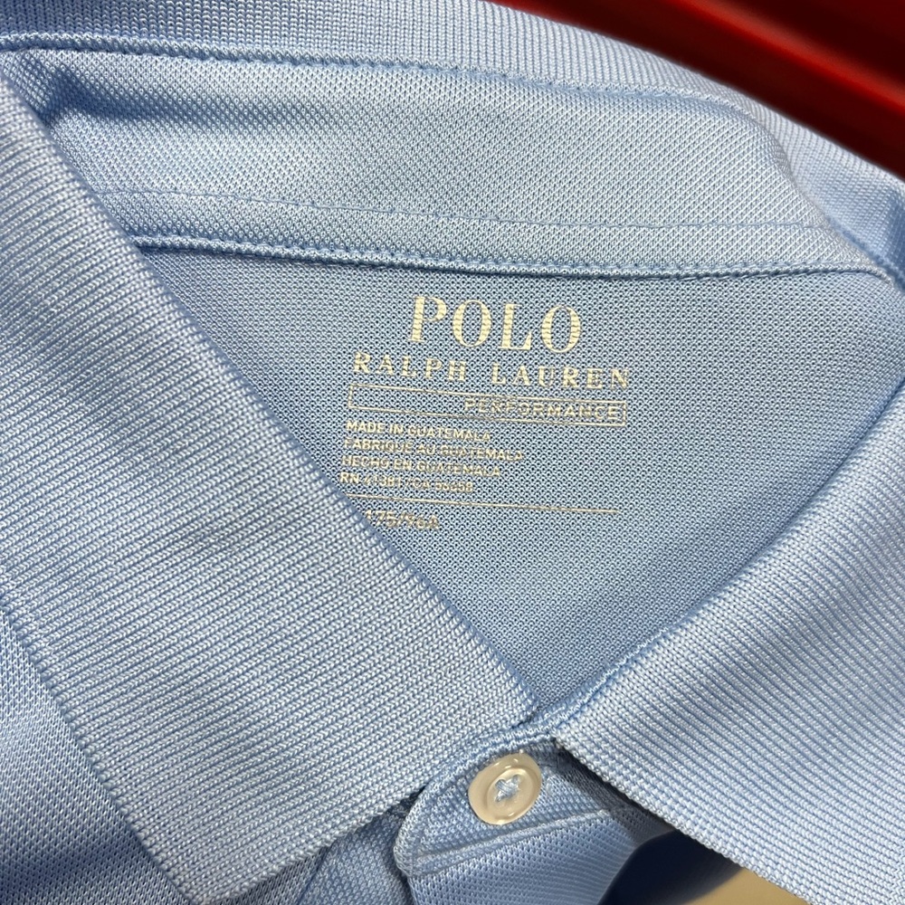 Ralph Lauren Men's Sky Blue Polo Shirt - Picture 3 of 7